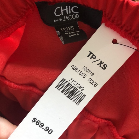 Strapless Red Maxi Dress - Picture 5 of 5